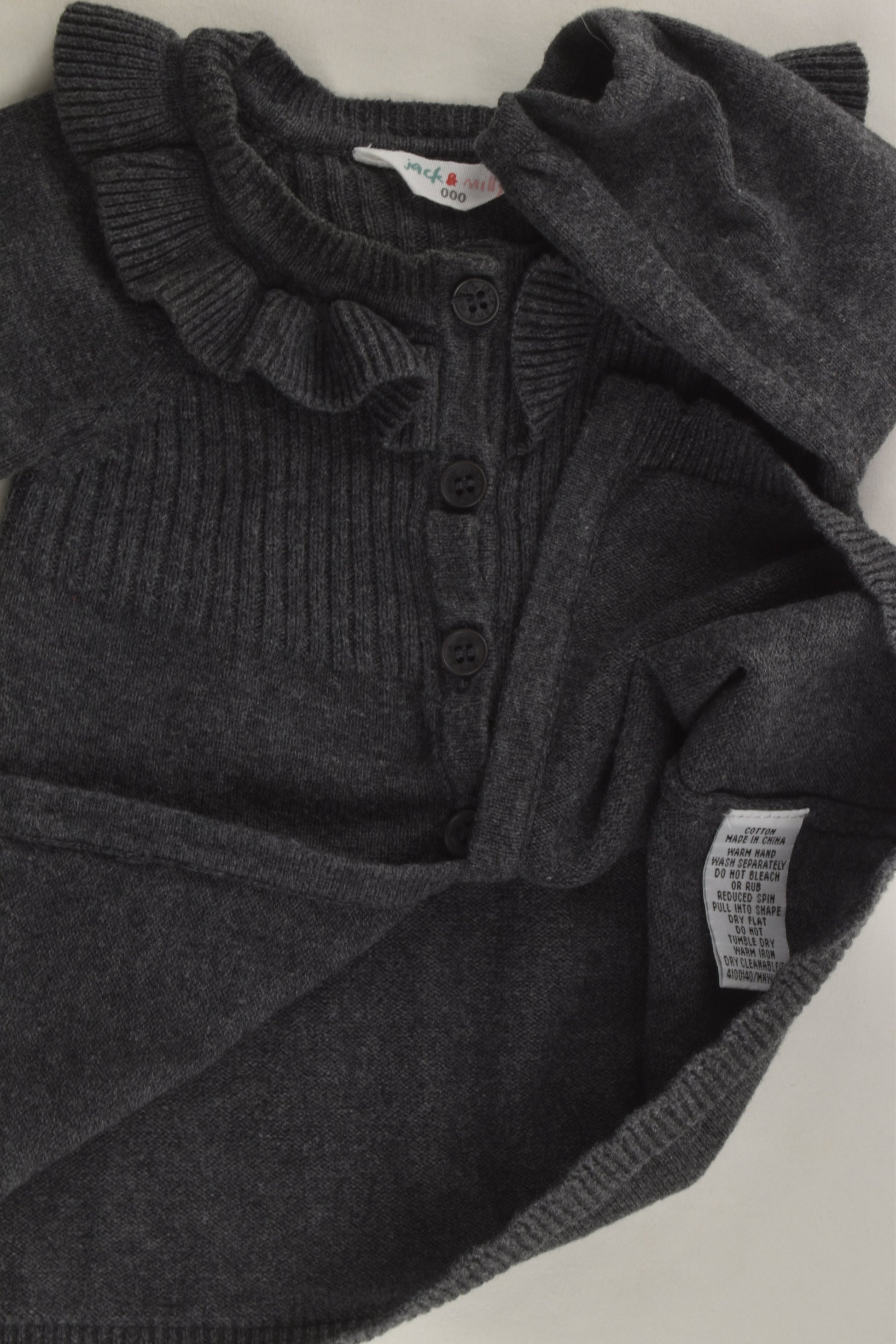 Jack & Milly Size 000 Cardigan