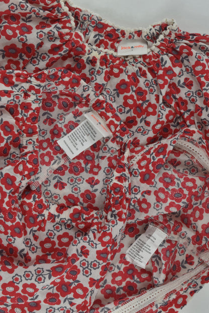 Jack & Milly Size 1 Floral Outfit