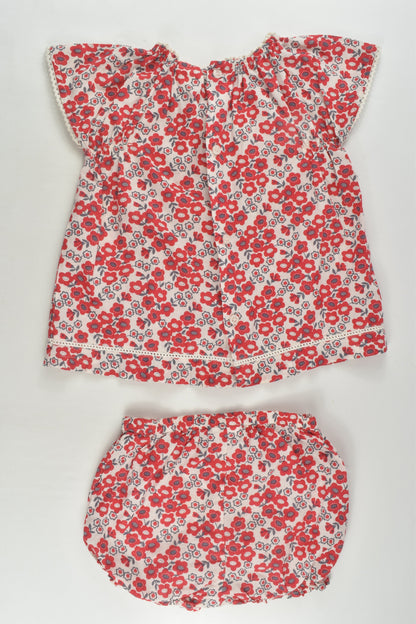 Jack & Milly Size 1 Floral Outfit
