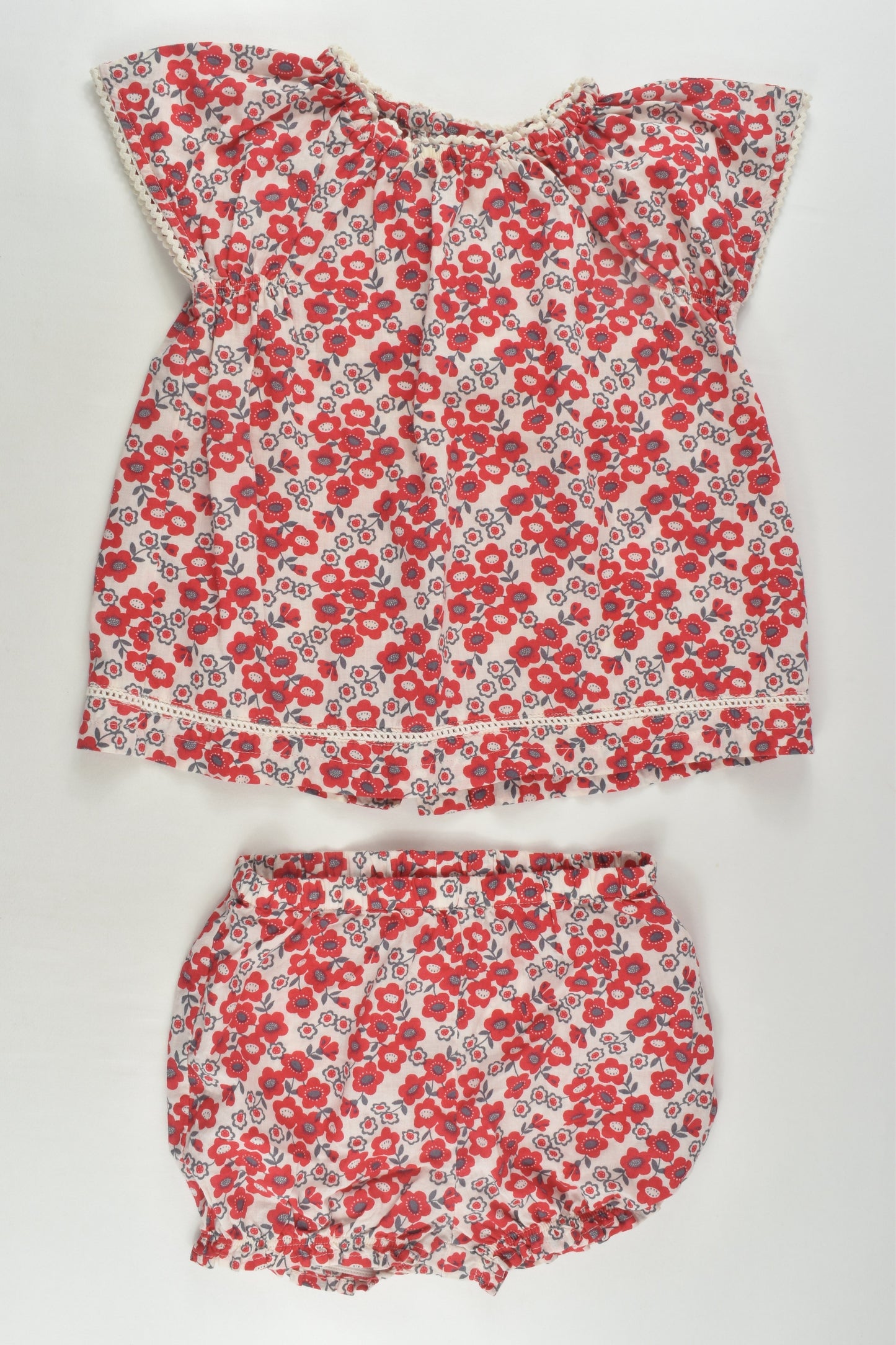 Jack & Milly Size 1 Floral Outfit