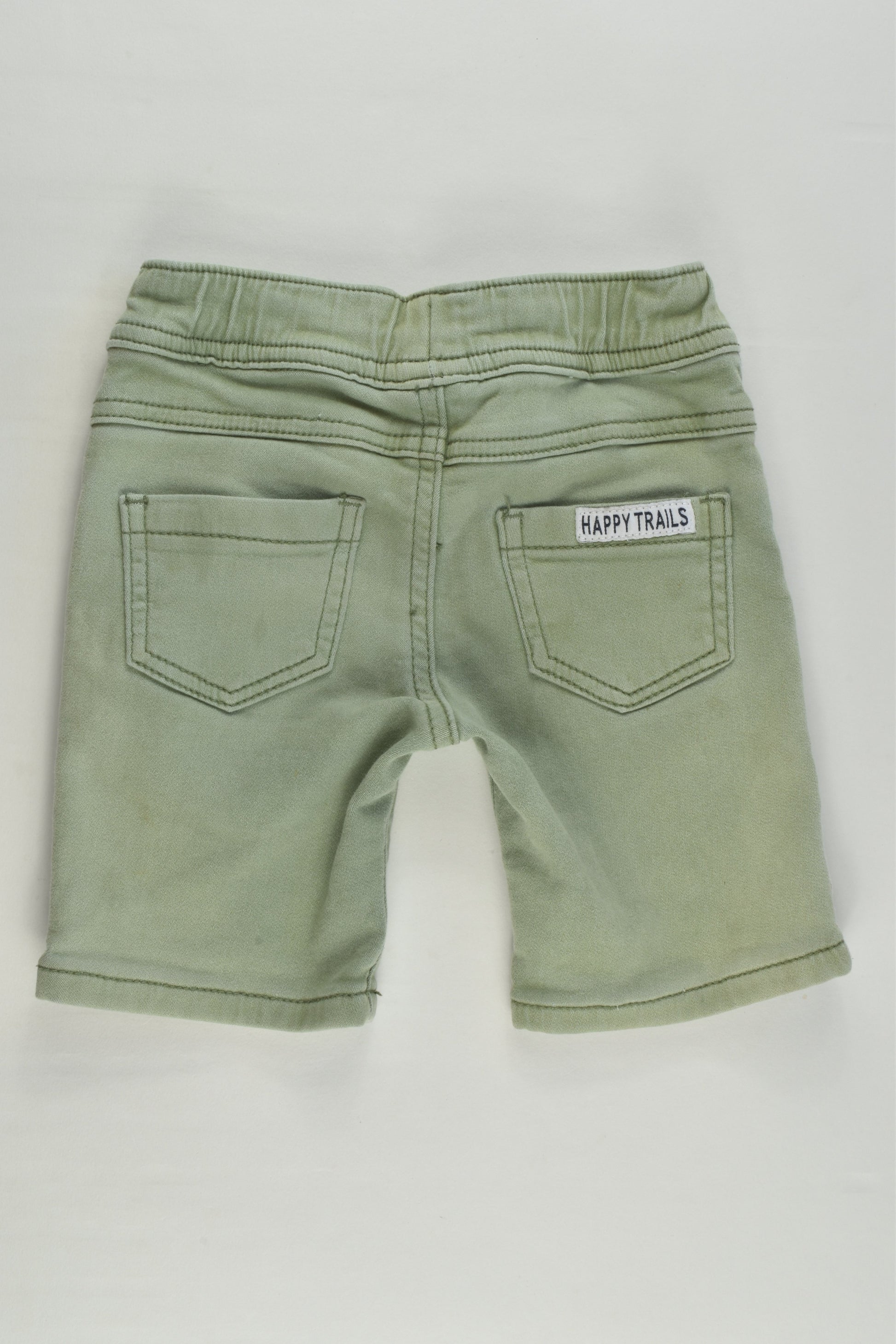 Jack & Milly Size 1 'Happy Trails' Shorts