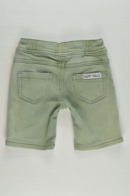 Jack & Milly Size 1 'Happy Trails' Shorts