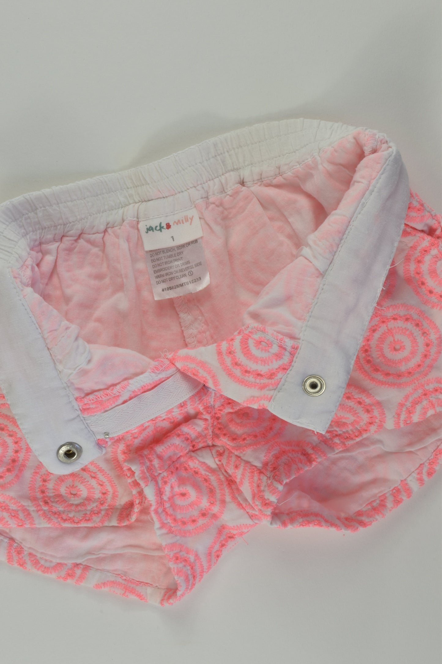 Jack & Milly Size 1 Shorts