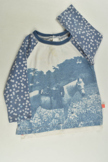 Jack & Milly Size 2 Horse Top