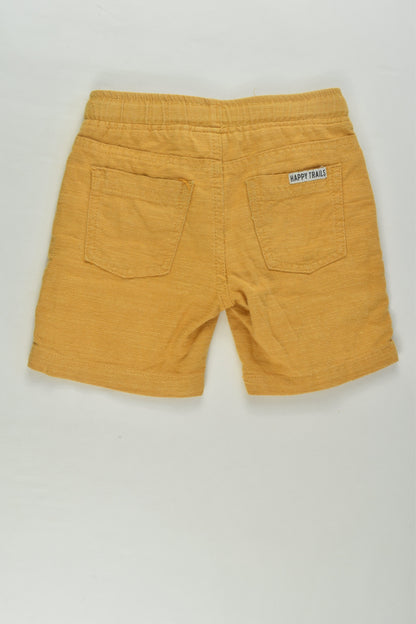 Jack & Milly Size 2 Linen-feel Shorts