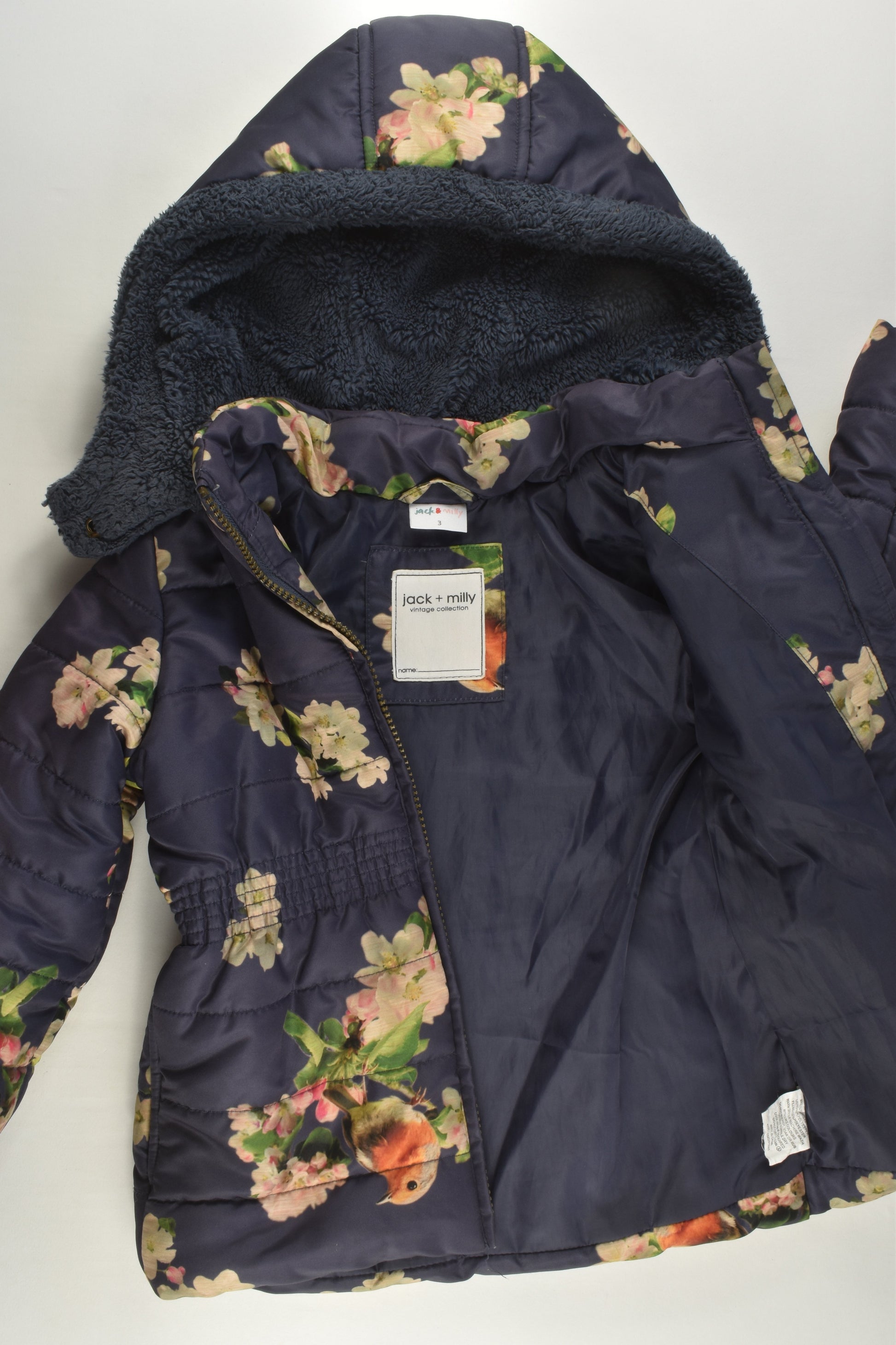 Jack & Milly Size 3 Puffer Jacket