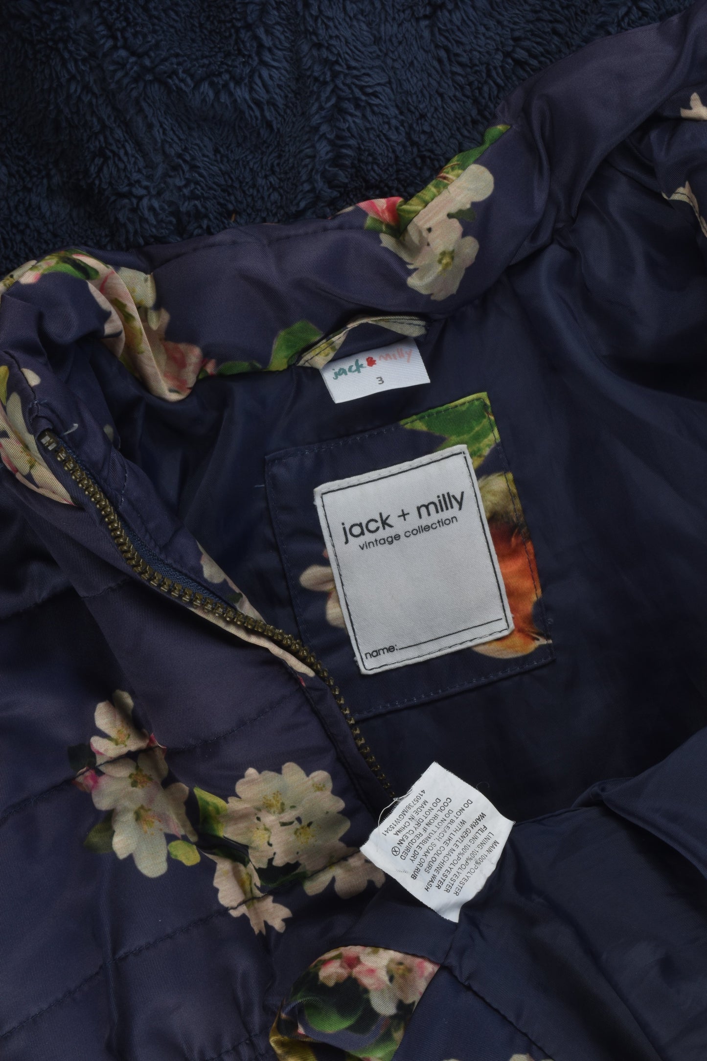Jack & Milly Size 3 Puffer Jacket