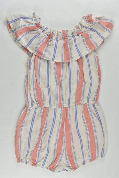 Jack & Milly Size 3 Striped Playsuit