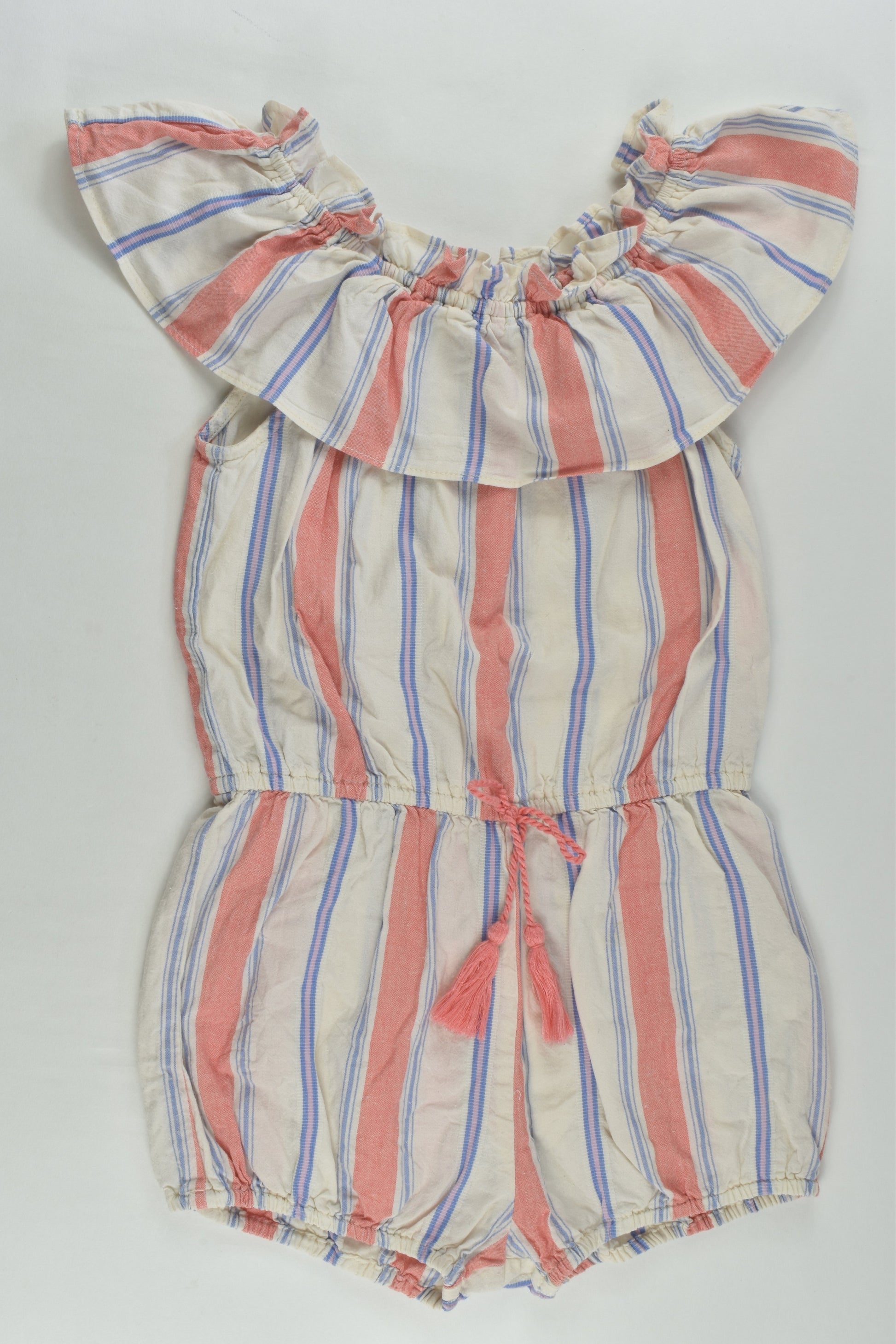 Jack & Milly Size 3 Striped Playsuit