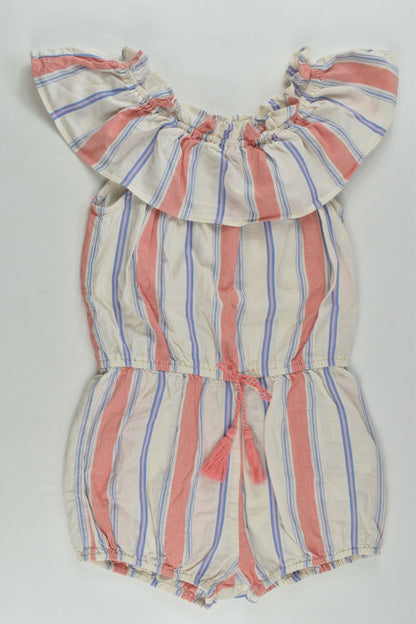 Jack & Milly Size 3 Striped Playsuit