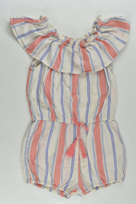 Jack & Milly Size 3 Striped Playsuit