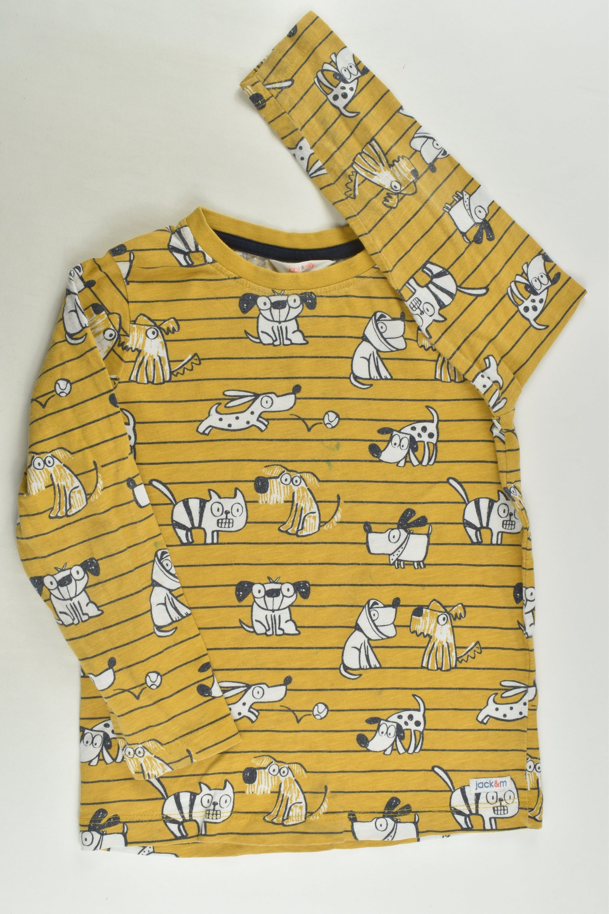 Jack & Milly Size 4 Dogs Top