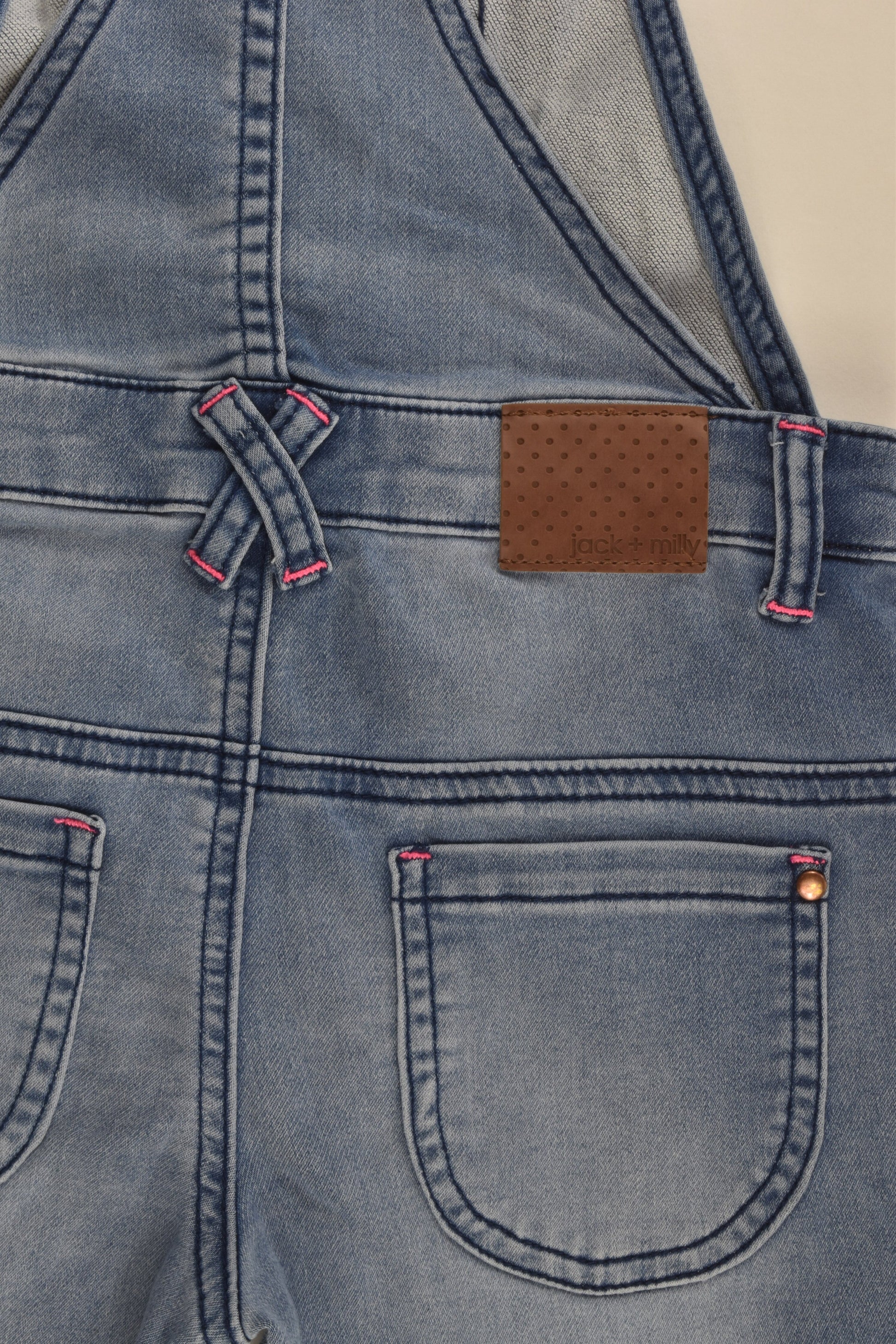 Jack & Milly Size 5 Lightweight Denim Overalls
