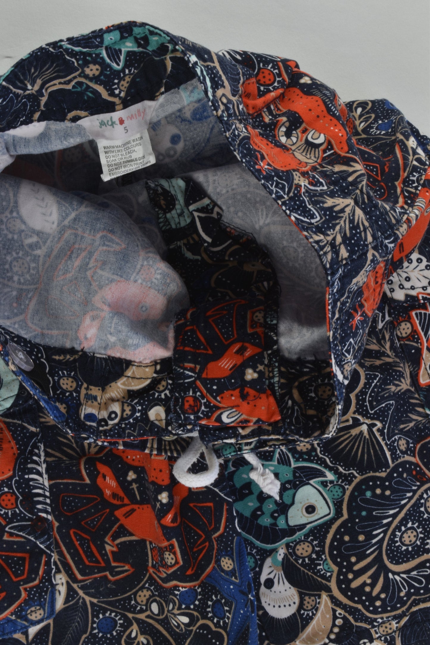 Jack & Milly Size 5 Sea Board Shorts