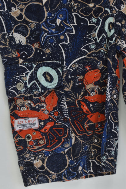 Jack & Milly Size 5 Sea Board Shorts