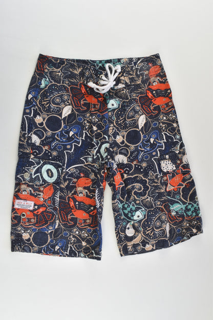 Jack & Milly Size 5 Sea Board Shorts
