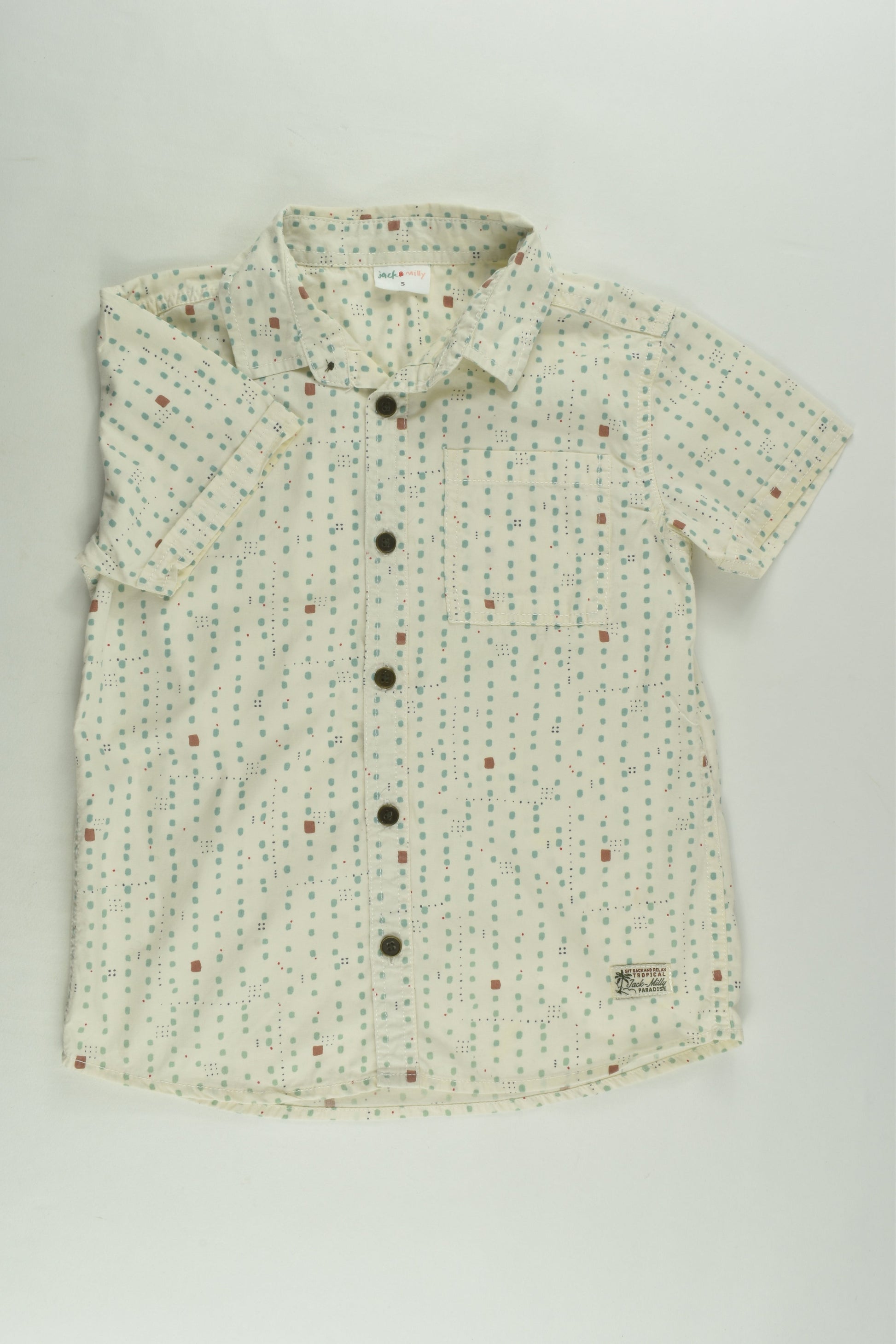 Jack & Milly Size 5 Shirt