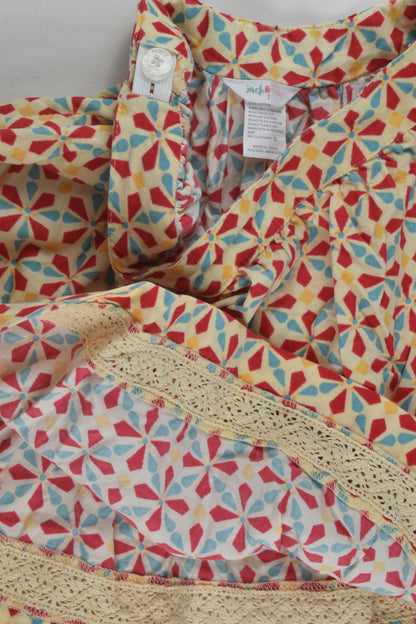 Jack & Milly Size 7 Lightweight Cord Skirt