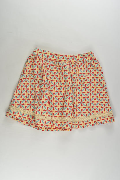 Jack & Milly Size 7 Lightweight Cord Skirt