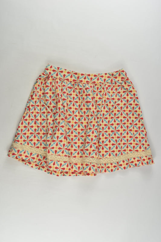 Jack & Milly Size 7 Lightweight Cord Skirt