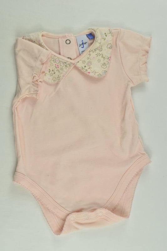 Jasper Conran Size 0 (6-9 months) Collared Bodysuit