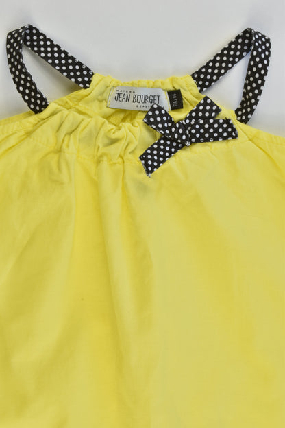 Jean Bourget (France) Size 2 (86 cm) Lined Dress