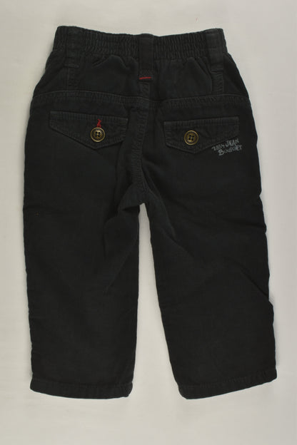 Jean Bourget Size 0 Lightweight Cord Pants