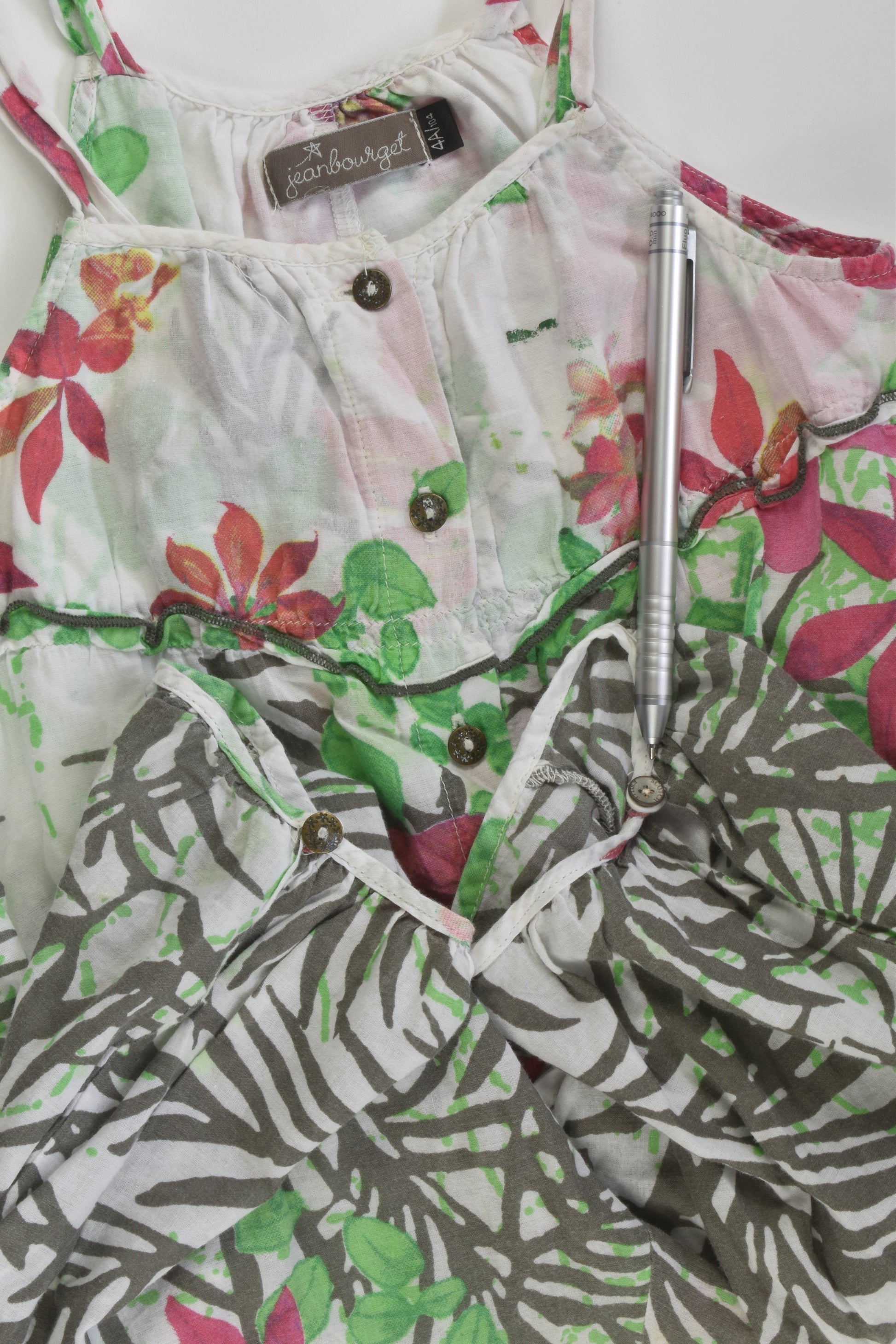 Jean Bourget Size 4 Short Playsuit