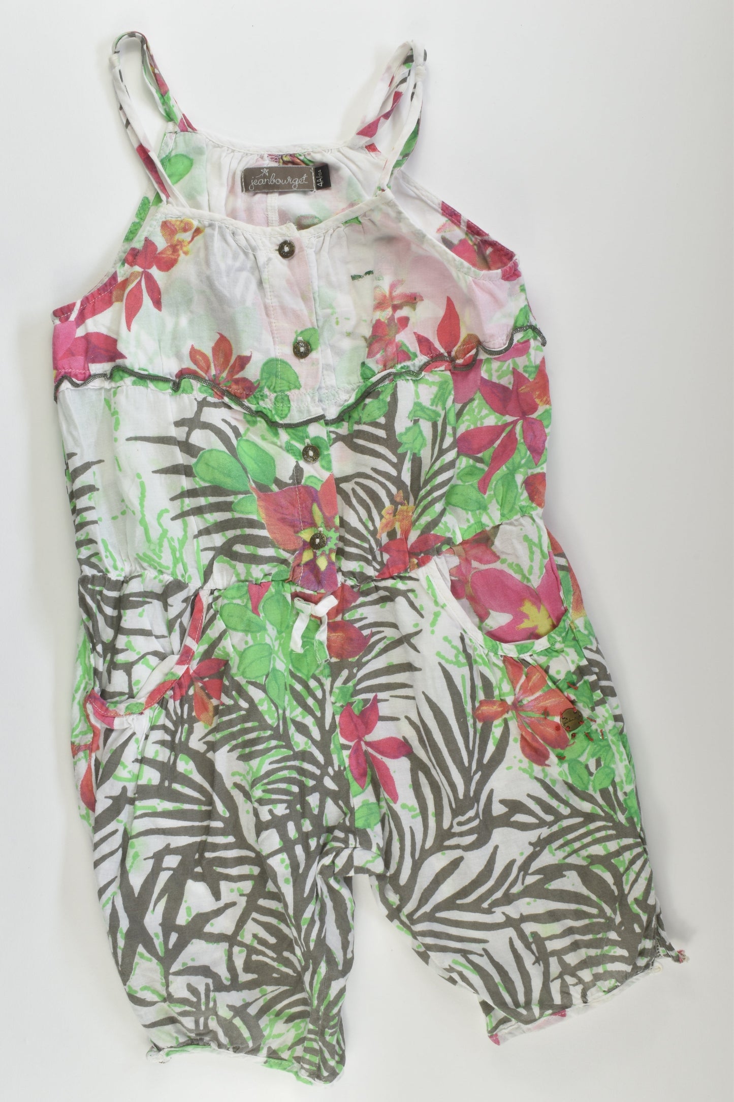 Jean Bourget Size 4 Short Playsuit