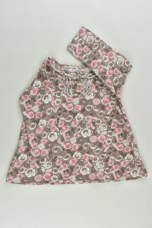 Jel Size 0 Floral Tunic