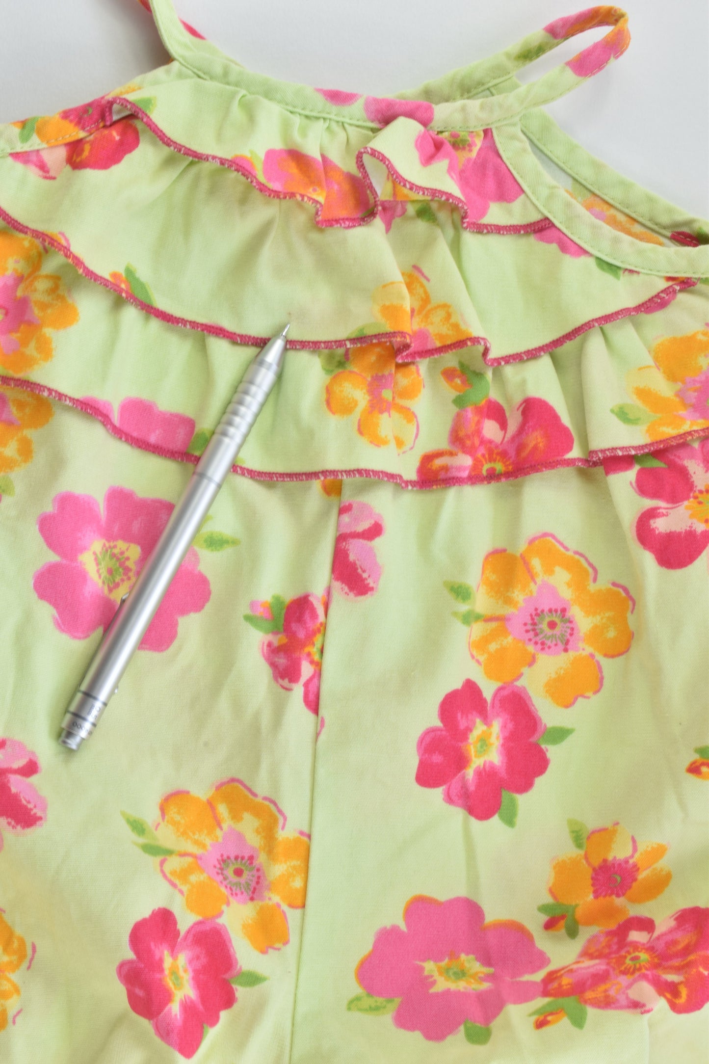 Jelly Beans Size 00 (6 months) Floral Playsuit