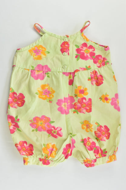 Jelly Beans Size 00 (6 months) Floral Playsuit