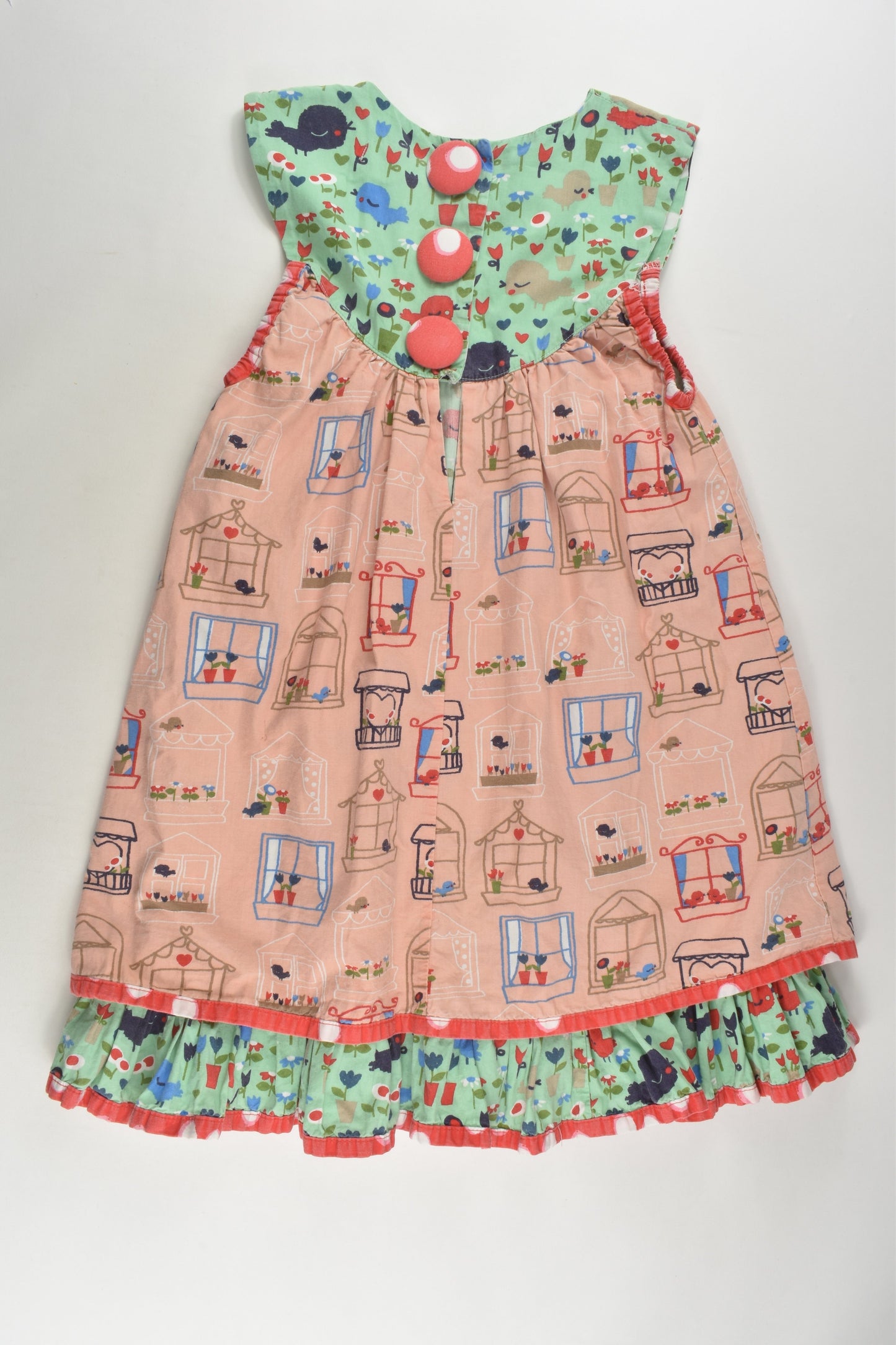 Jelly the Pug Size 10 Bird Dress