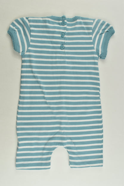 JoJo Maman Bébé Size 00 (3-6 months) Goose Short Romper