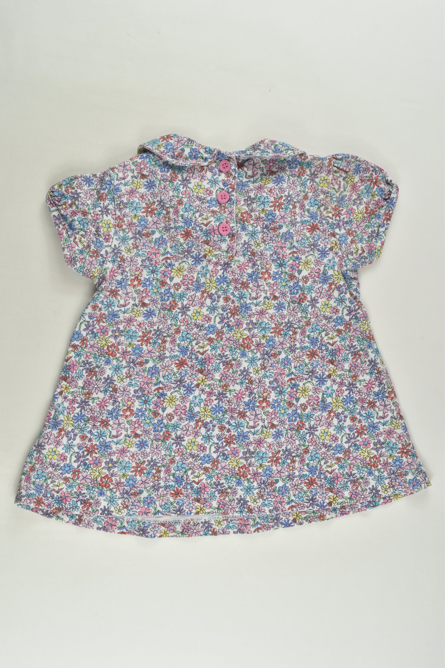 JoJo Maman Bébé Size 1 (12-18 months) Liberty Print Blouse