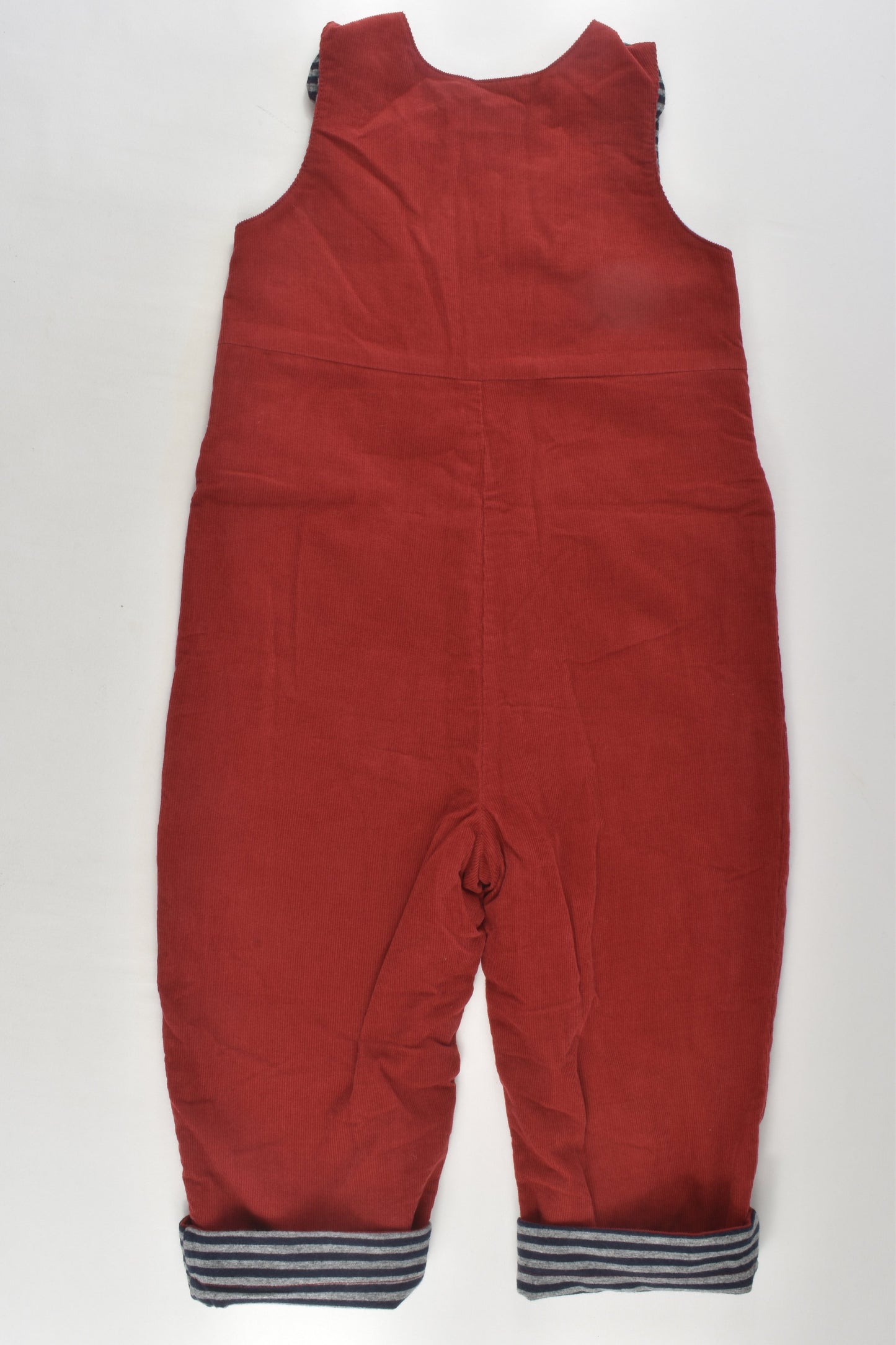 JoJo Maman Bébé Size 1 (12-18 months) Lined Lightweight Fox Cord Overalls
