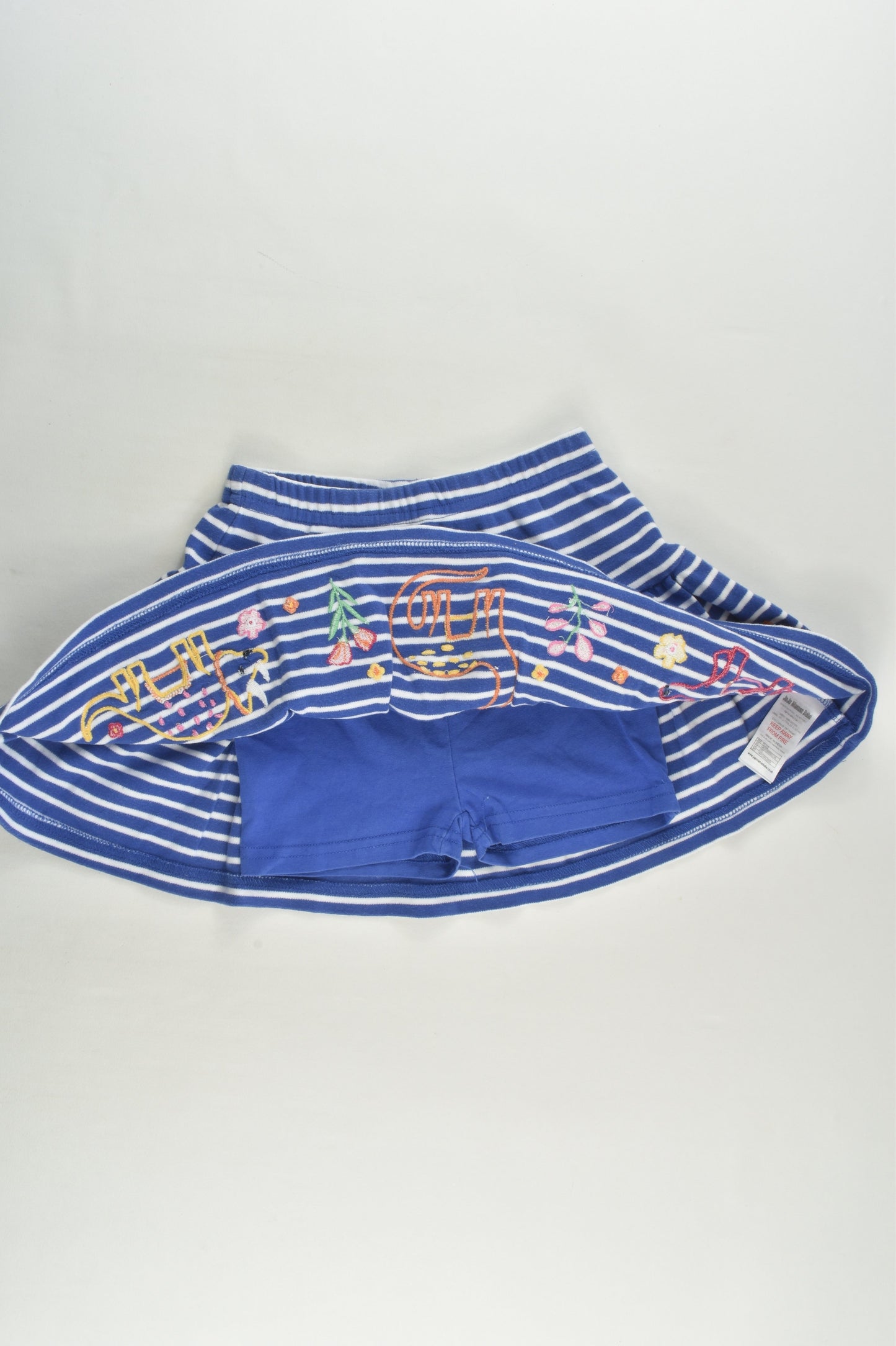 JoJo Maman Bébé Size 2 (18-24 months) Dinosaur Skirt with Shorts Underneath