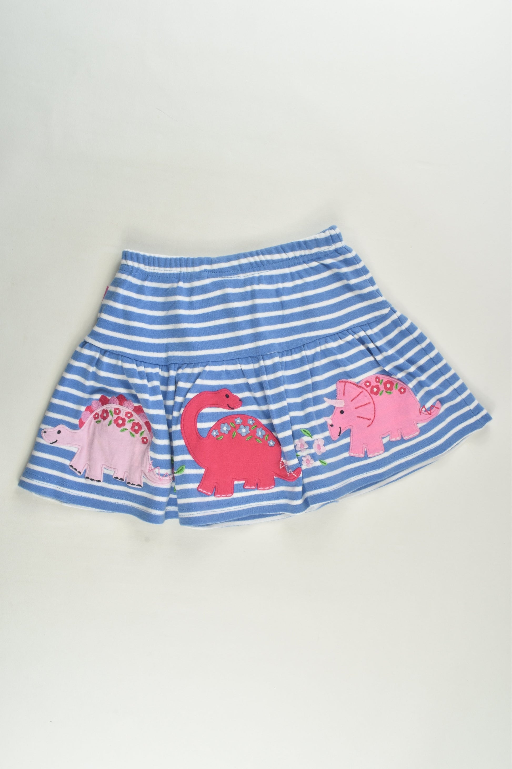 JoJo Maman Bébé Size 2-3 Dinosaur Skirt with Shorts Underneath