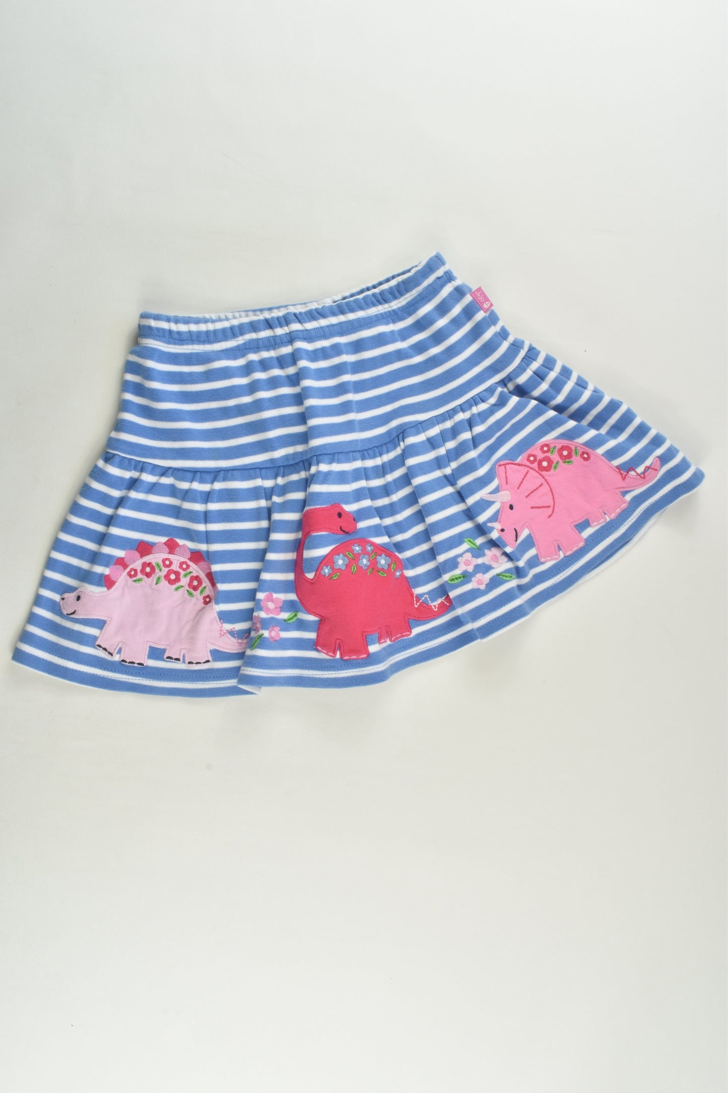 JoJo Maman Bébé Size 2-3 Dinosaur Skirt with Shorts Underneath
