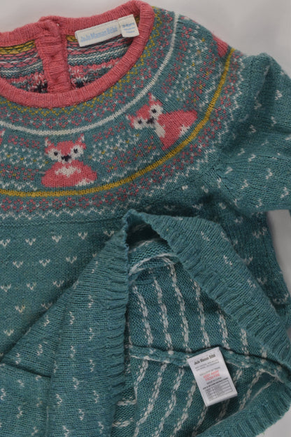 JoJo Maman Bébé Size 3-4 Knit Dress