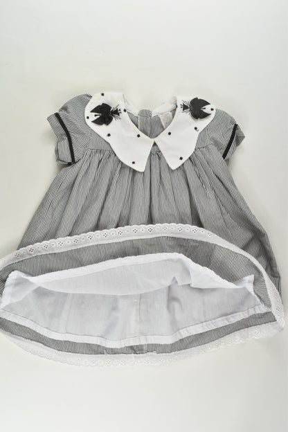 Joana Confecções Size 1 Lined Dress