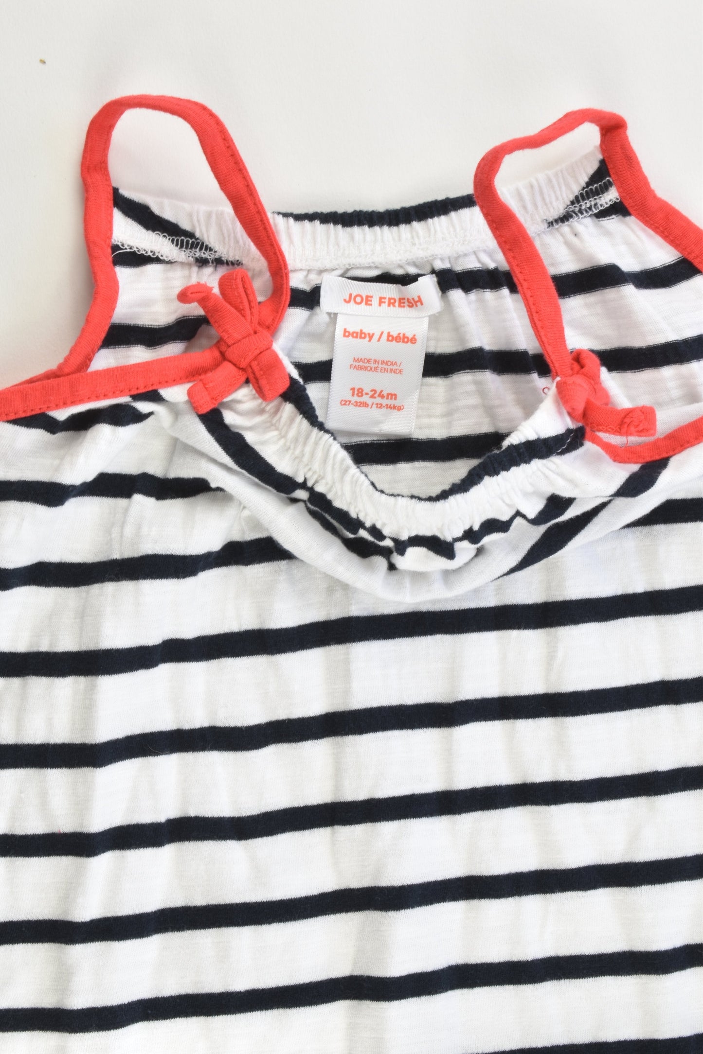 Joe Fresh (Canada) Size 1-2 (18-24 months) Striped Playsuit