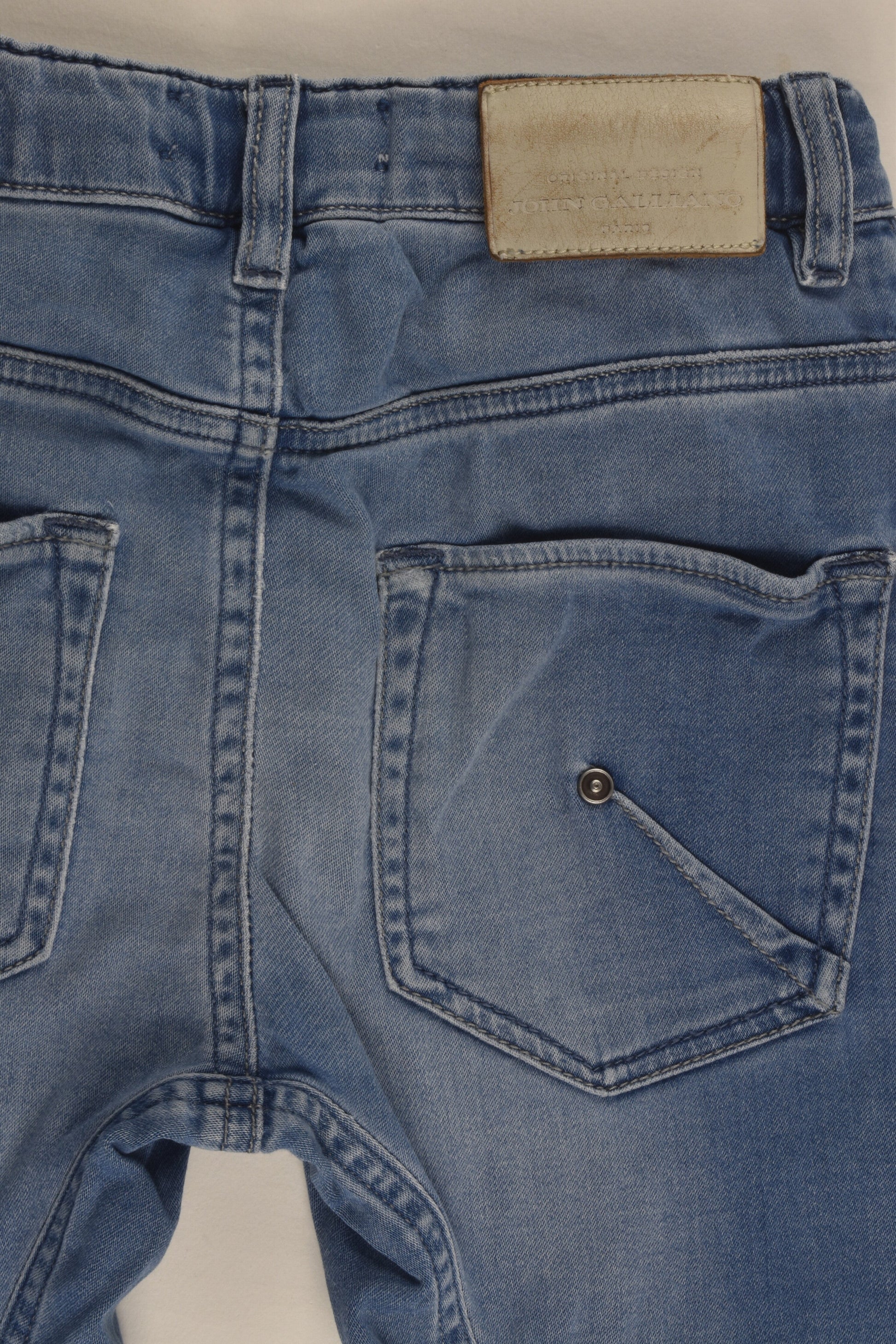 John Galliano Size 6 Denim Pants