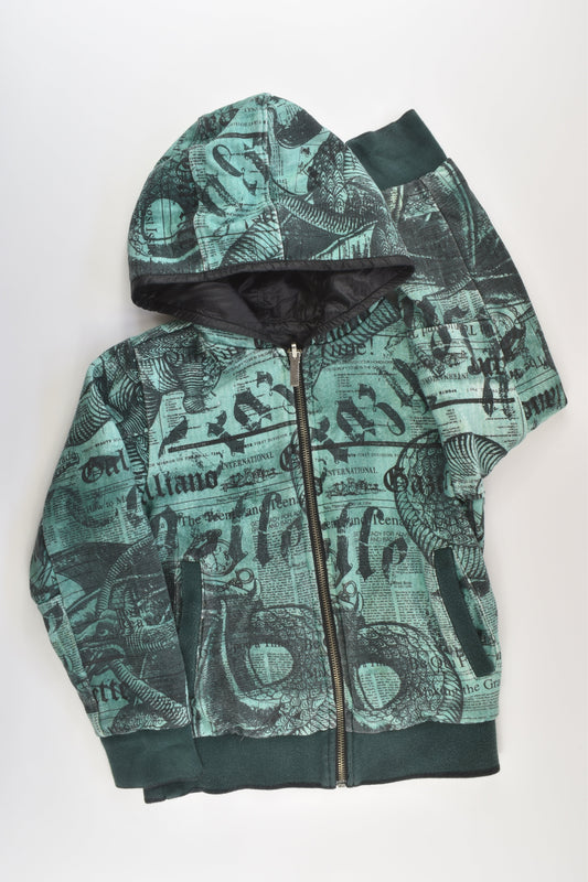 John Galliano Size 8 Reversible Jacket