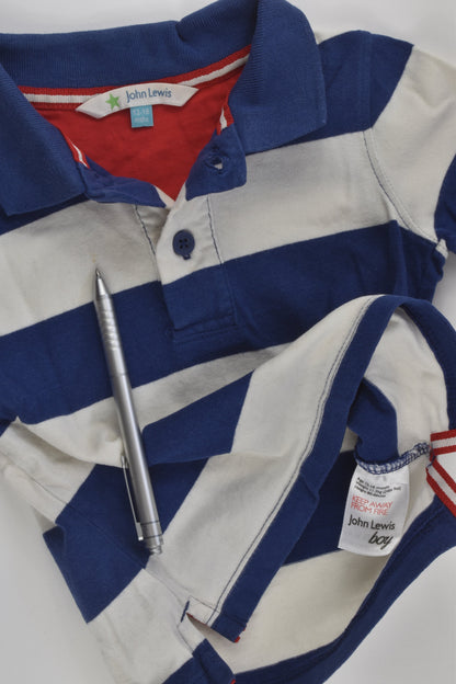 John Lewis Size 1 Collared T-shirt