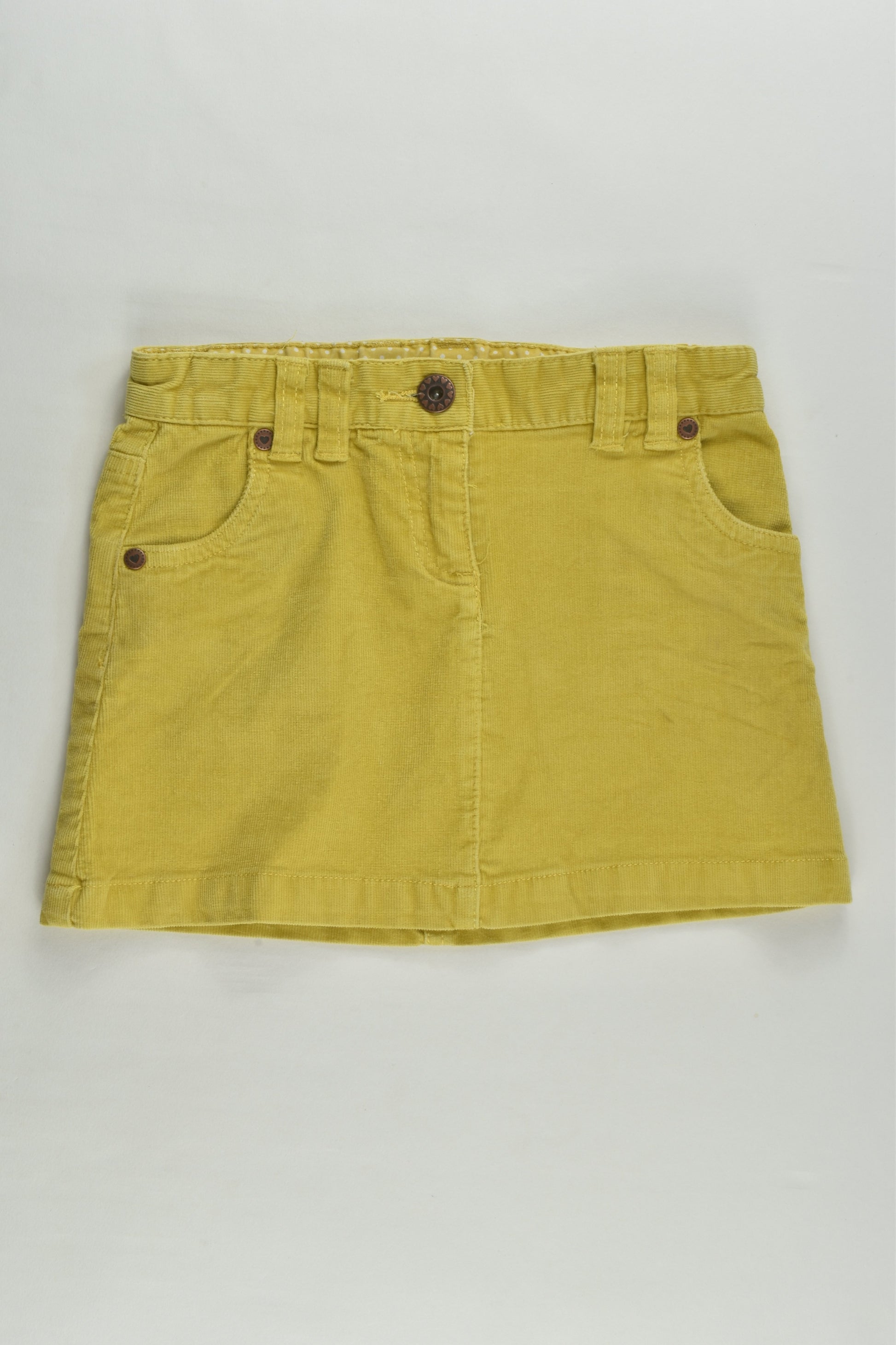 John Lewis Size 5 Stretchy Cord Skirt