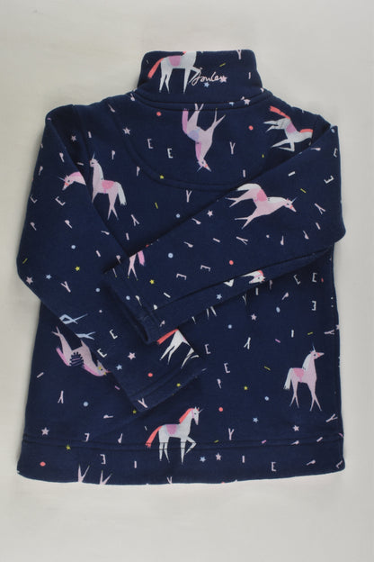 Joules Size 2 Unicorn Jumper