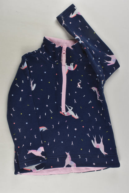 Joules Size 2 Unicorn Jumper