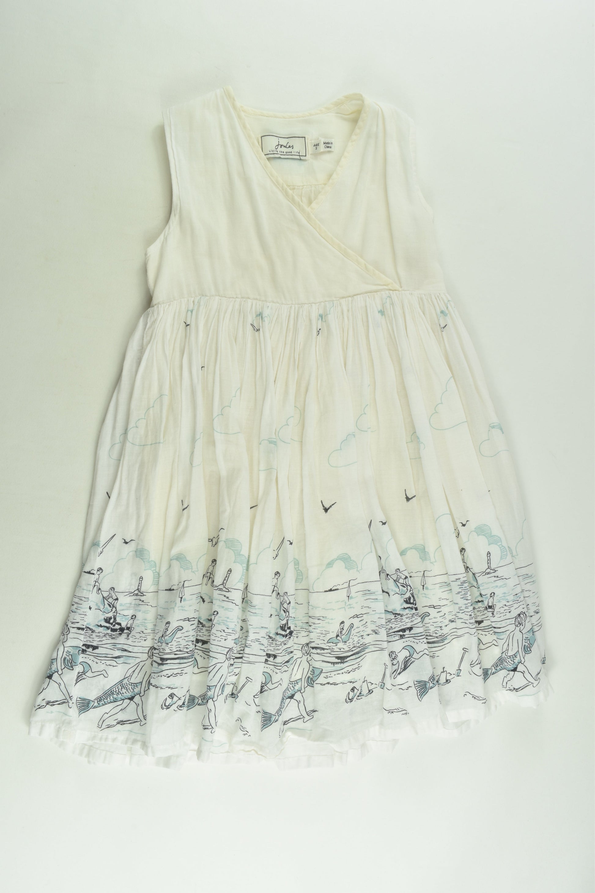 Joules Size 3 Lined Dress