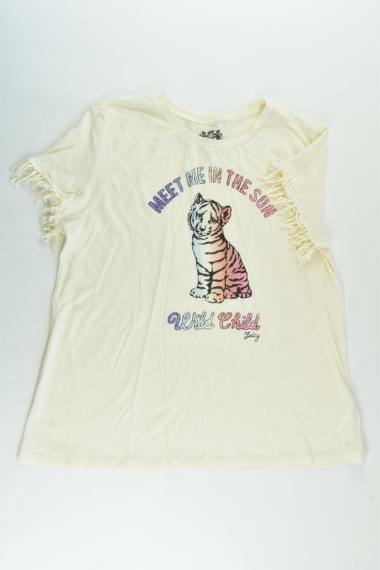 Juicy Couture (US) Size 12 'Meet Me In The Sun - Wild Child' T-shirt